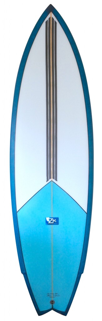 twin fin keel fish