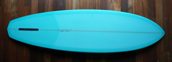Single fin surfboards